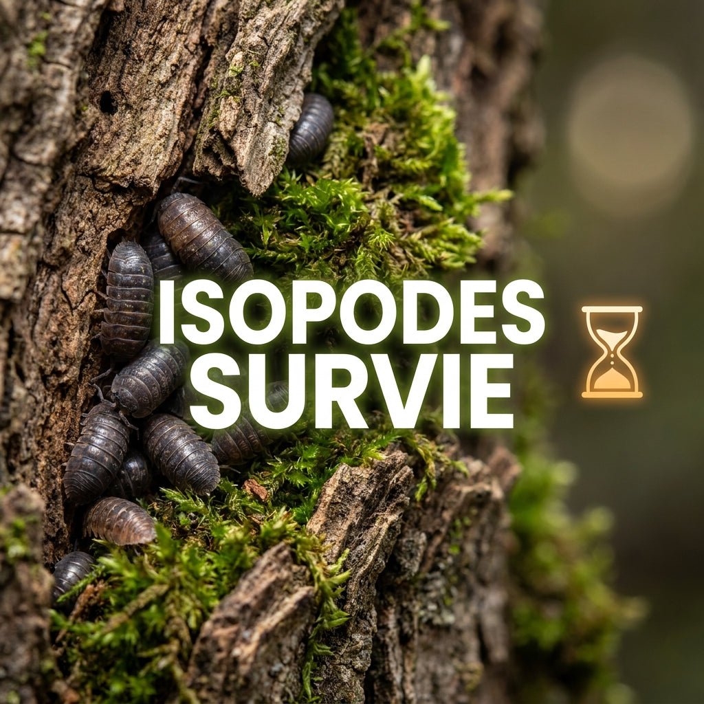 Combien de temps une colonie d’isopodes peut-elle rester sans nourriture ? - TerraLife