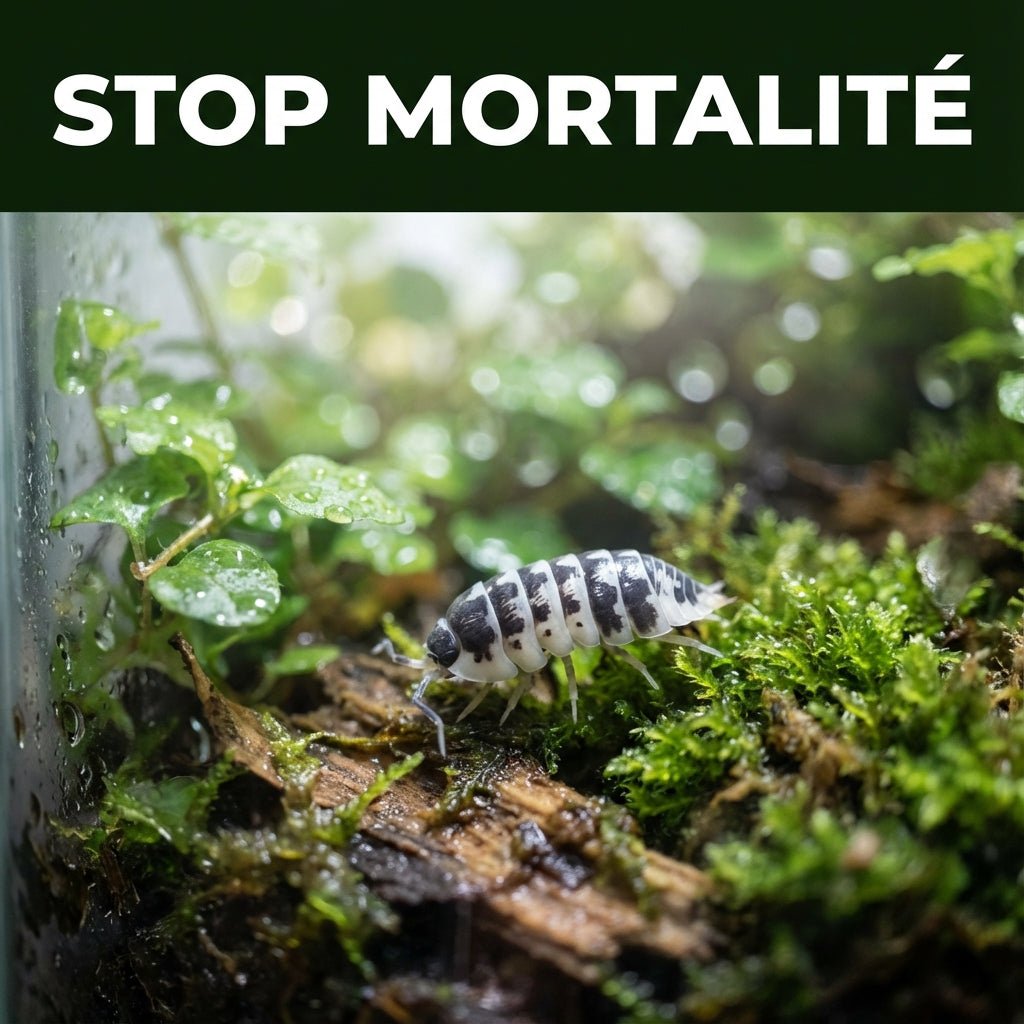 Comment éviter la mortalité chez les isopodes ? - TerraLife