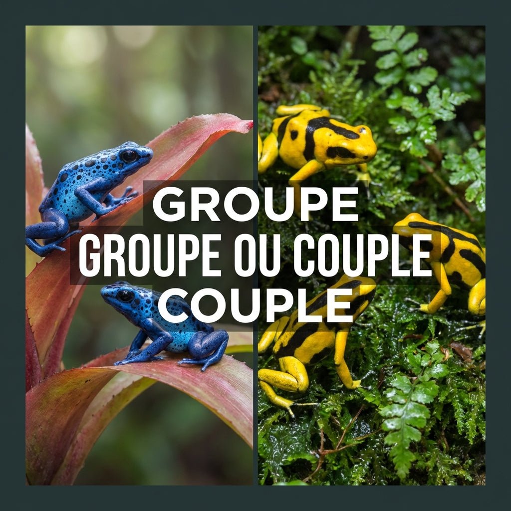 Dendrobates en groupe ou en couple : que choisir et pourquoi - TerraLife