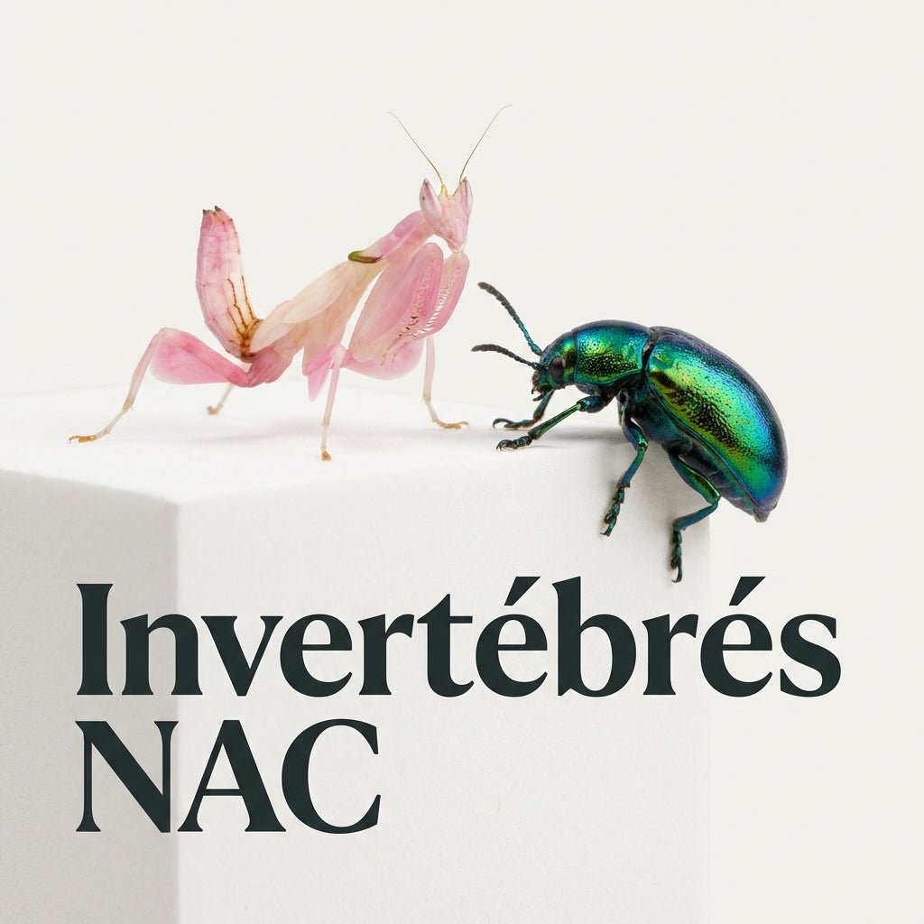 Invertébrés NAC : pourquoi ils séduisent de plus en plus - TerraLife
