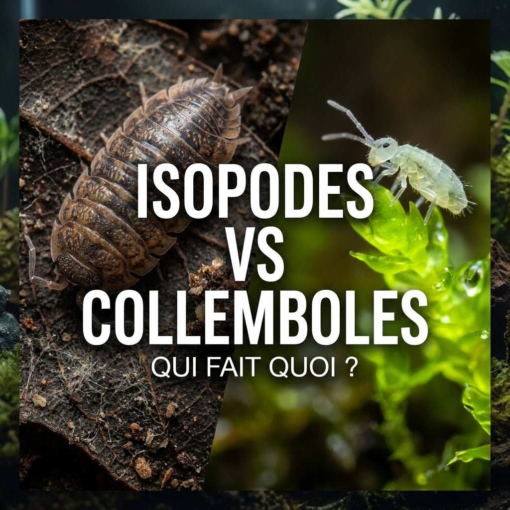 Isopodes vs collemboles : qui fait quoi exactement - TerraLife