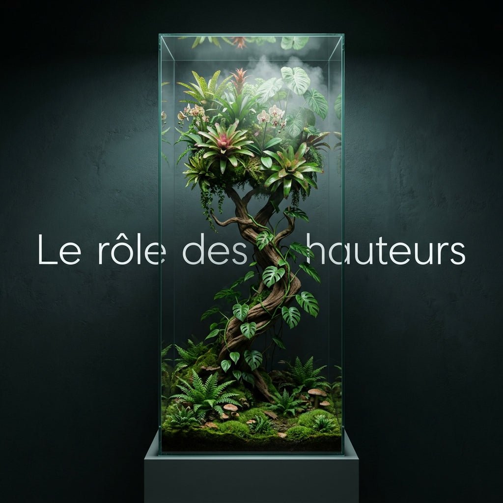 Le rôle des hauteurs dans un terrarium tropical - TerraLife