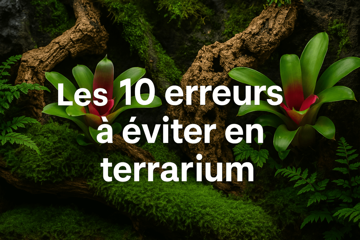 Les 10 erreurs à éviter en terrarium - TerraLife