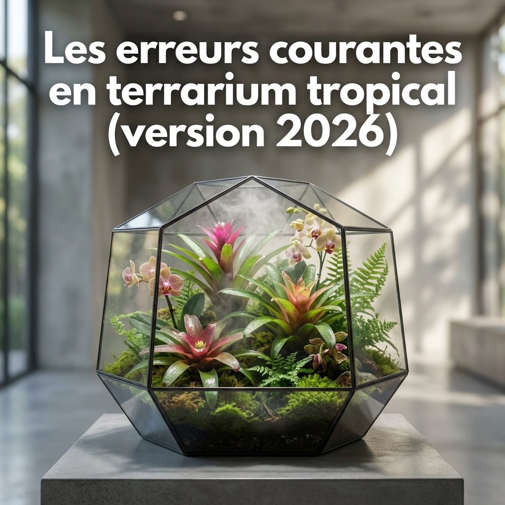 Les erreurs courantes en terrarium tropical (version 2026) - TerraLife