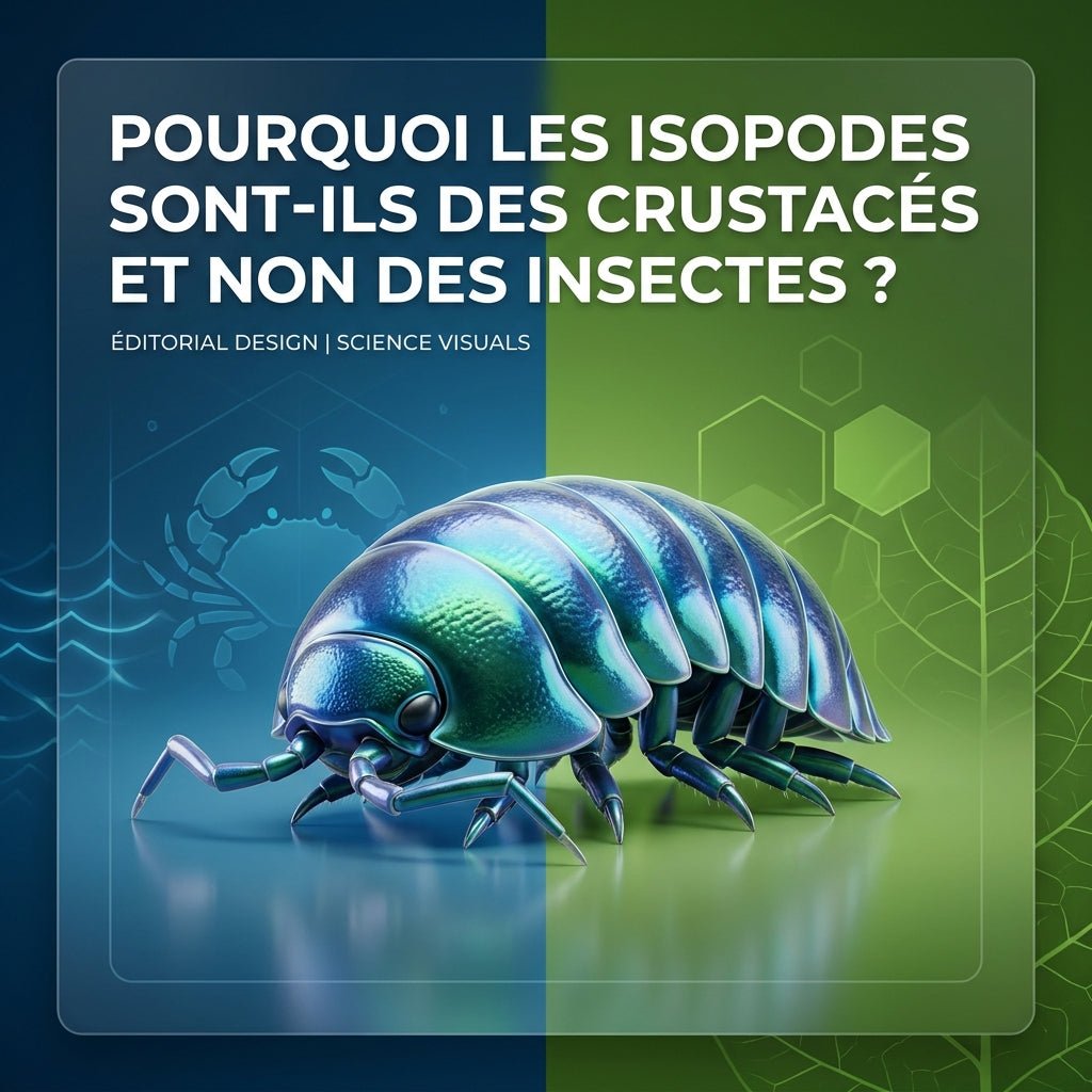 Pourquoi les isopodes sont-ils des crustacés et non des insectes ? - TerraLife