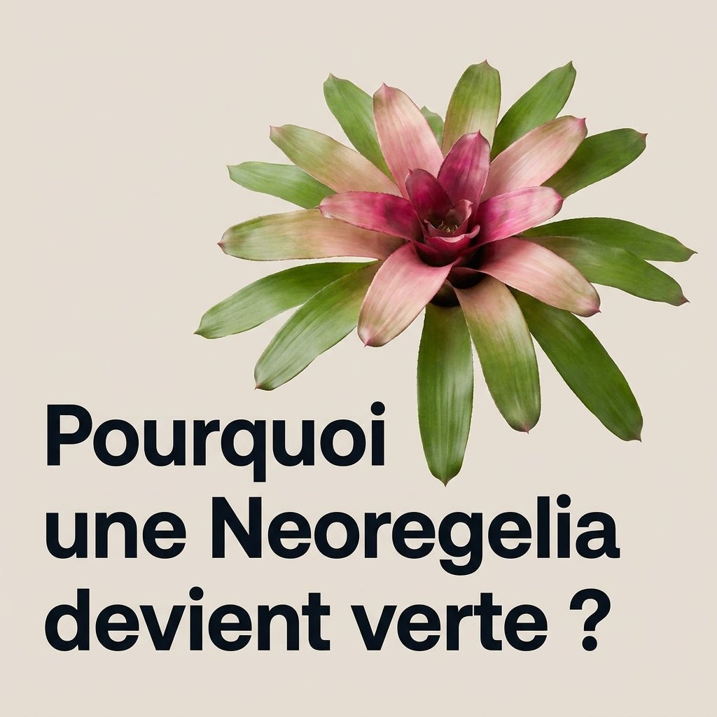 Pourquoi une Neoregelia devient verte ? - TerraLife