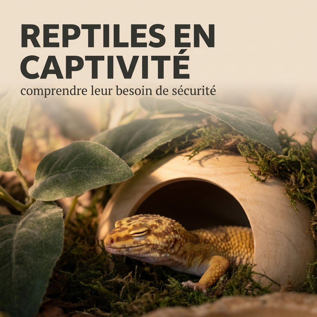 Reptiles en captivité : comprendre leur besoin de sécurité - TerraLife