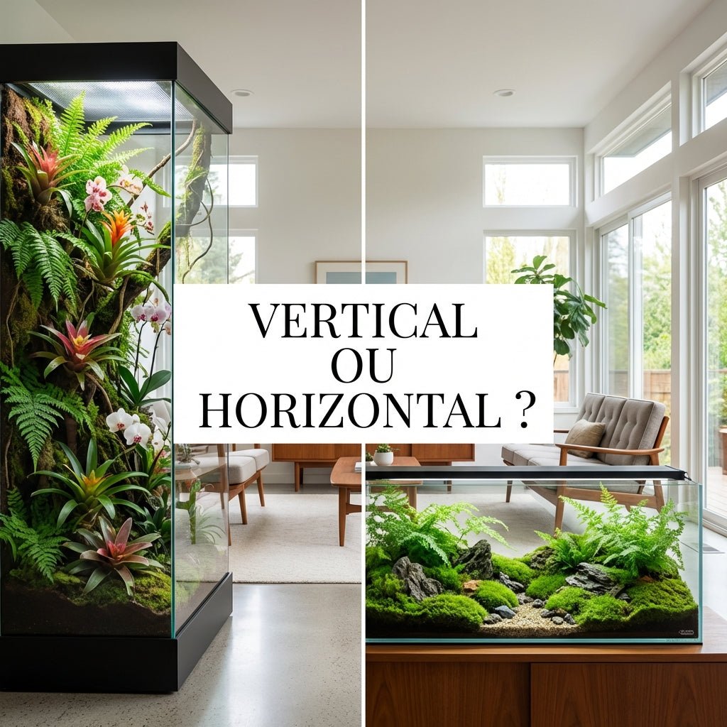 Terrarium vertical ou horizontal ? - TerraLife