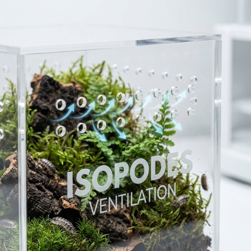 Ventilation des boîtes d’isopodes : combien de trous faut-il ? - TerraLife