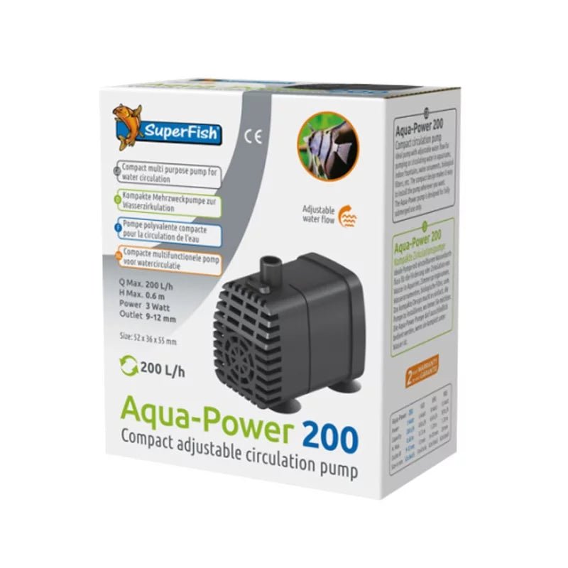 Aqua - Power 200 – Pompe à eau submersible - TerraLife