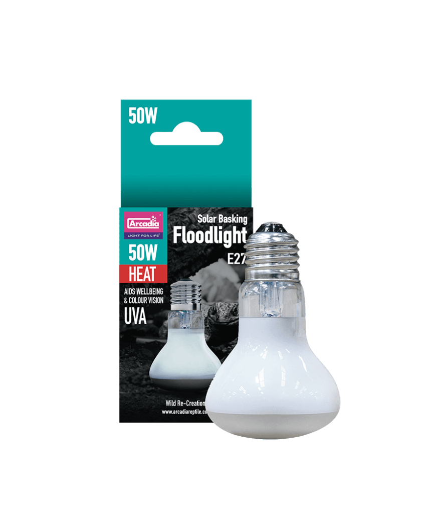 Arcadia Solar Basking Floodlight - TerraLife
