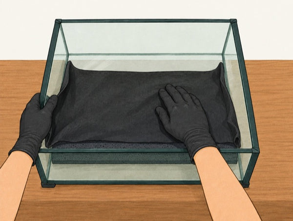 Pose le géotextile